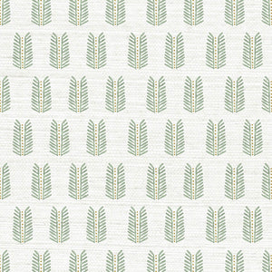 Leaf Mineral Grasscloth Wallpaper
