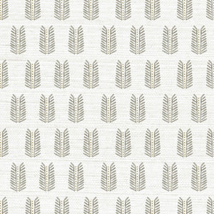 Leaf Smokey Grasscloth Wallpaper