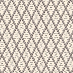 Little Lattice Grey Wallpaper