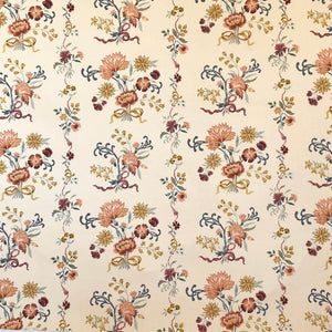Lucy's Garden Antique Cream Fabric
