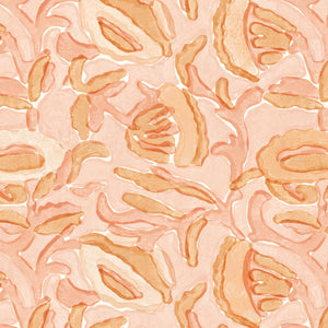 Marbella Papaya Wallpaper