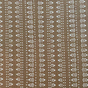 Najwa Reverse Tabac Fabric