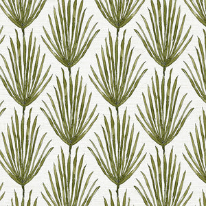 Palm Parade Grove Grasscloth Wallpaper