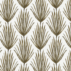 Palm Parade Moss Grasscloth Wallpaper