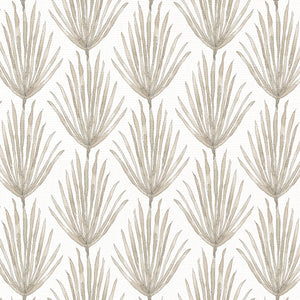Palm Parade Bone Fabric