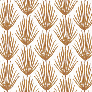Palm Parade Terracotta Fabric