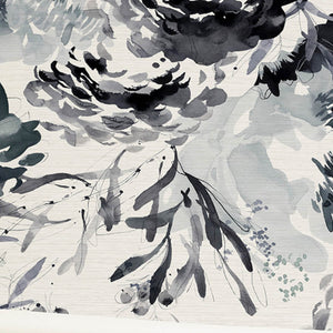 Petale Indigo Grasscloth Wallpaper