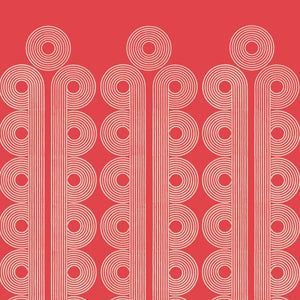 Poiret Garnet Wallpaper