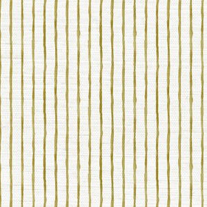 Relaxed Ripple Ochre Grasscloth Wallpaper