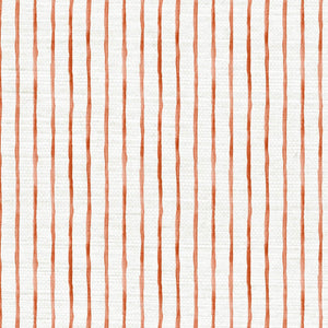 Relaxed Ripple Rust Grasscloth Wallpaper