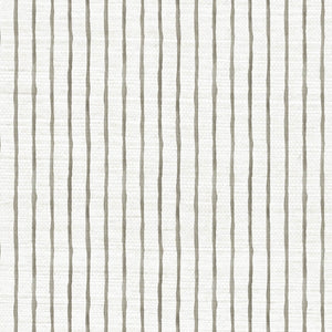 Relaxed Ripple Smokey Grasscloth Wallpaper