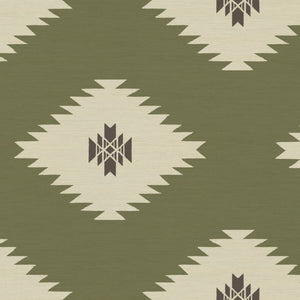 Sawtooth Valley Uno Moss Grasscloth Wallpaper