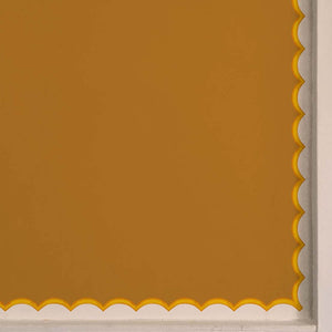 Scallops Yellow Wallpaper Border