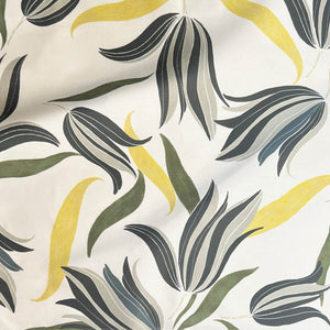 Secret Garden Blue Velvet Fabric