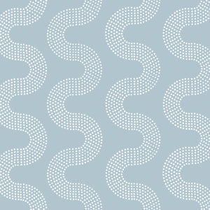 Squiggle Dot Fog Wallpaper