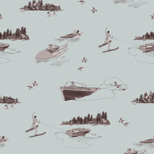 Summer Breeze Wild Blue Yonder Wallpaper