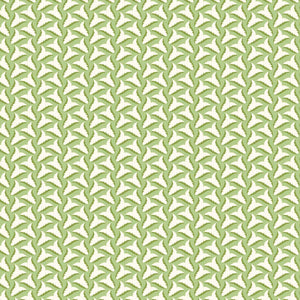 Tiny Tulips Green Wallpaper