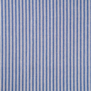 Traditional Ticking Blue Fabric