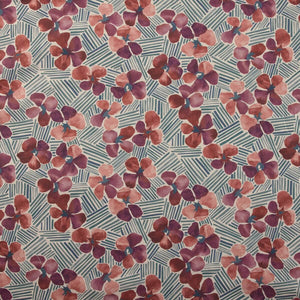 Tropics Plum Fabric