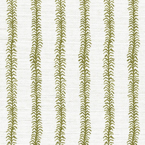 Viney Stripe Grove Grasscloth Wallpaper