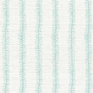 Viney Stripe Rainwashed Grasscloth Wallpaper