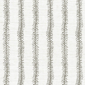 Viney Stripe Smokey Grasscloth Wallpaper