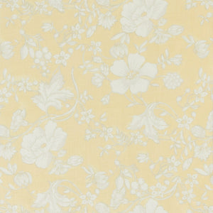 Watercolor Floral Buttermilk Fabric