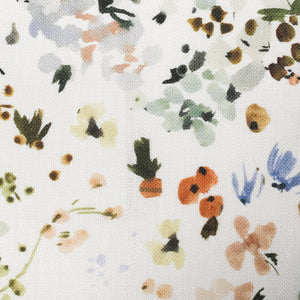 Wildflower Field Coral Fabric