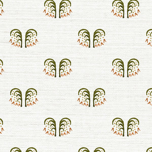 Willow Grove Grasscloth Wallpaper
