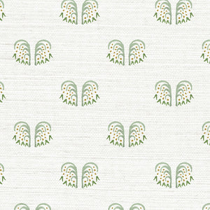 Willow Gulf Grasscloth Wallpaper