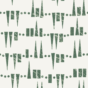 Block Party Emerald City Wallpaper