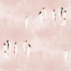 Coven Goldwyn Pink Wallpaper