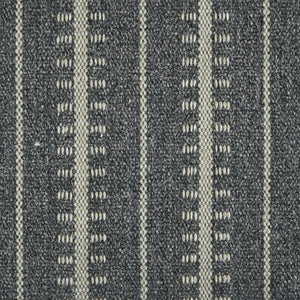 Ticking Stripe Midnight Rug