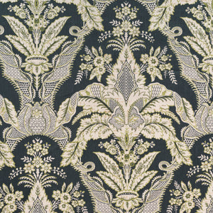 Dabke Antique Blue Fabric