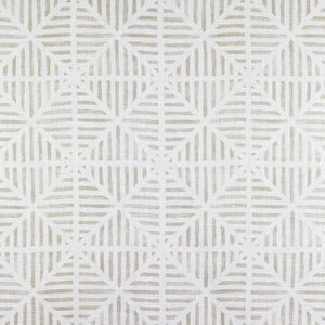 Envelope Stripe Bone Fabric