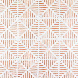 Envelope Stripe Peach Fabric