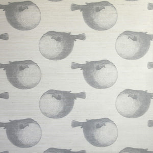 Mr. Blow Port Madison Grasscloth Wallpaper