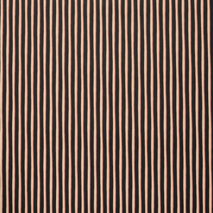 Painted Stripe Orange Noir Wallpaper