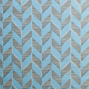 Sumba Adriatic/Natural Grasscloth Wallpaper