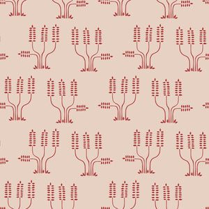 Topanga Crimson on Salt Wallpaper