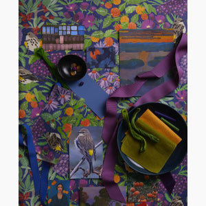 American Persimmon Midnight Fabric