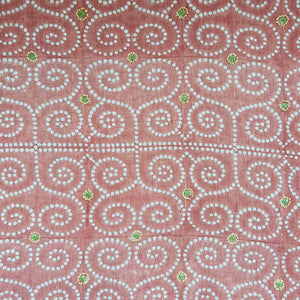 Anushka Pink Blush Embroidered Fabric