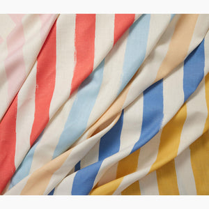 Beach Towel Stripe Dippin' The Toes In Fabric