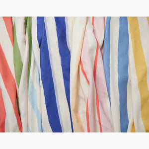 Beach Towel Stripe Dippin' The Toes In Fabric