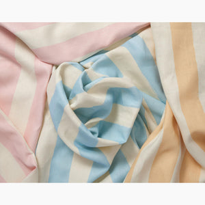 Beach Towel Stripe Dippin' The Toes In Fabric