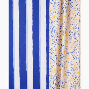 Beach Towel Stripe Jumpin' Waves Fabric