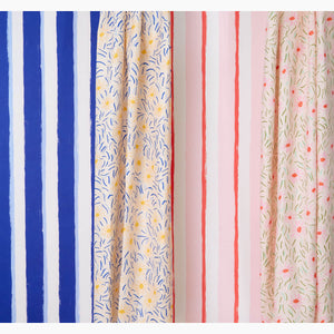 Beach Towel Stripe Summer Crush Blush Wallpaper