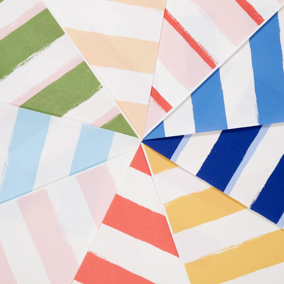 Beach Towel Stripe Dippin' The Toes In Wallpaper