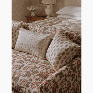 Beatrice Ivory Chintz Fabric