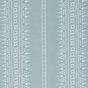 Bela Stripe Teal Wallpaper